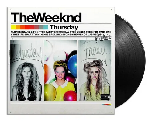 The Weeknd - Thursday double black vinyl LP