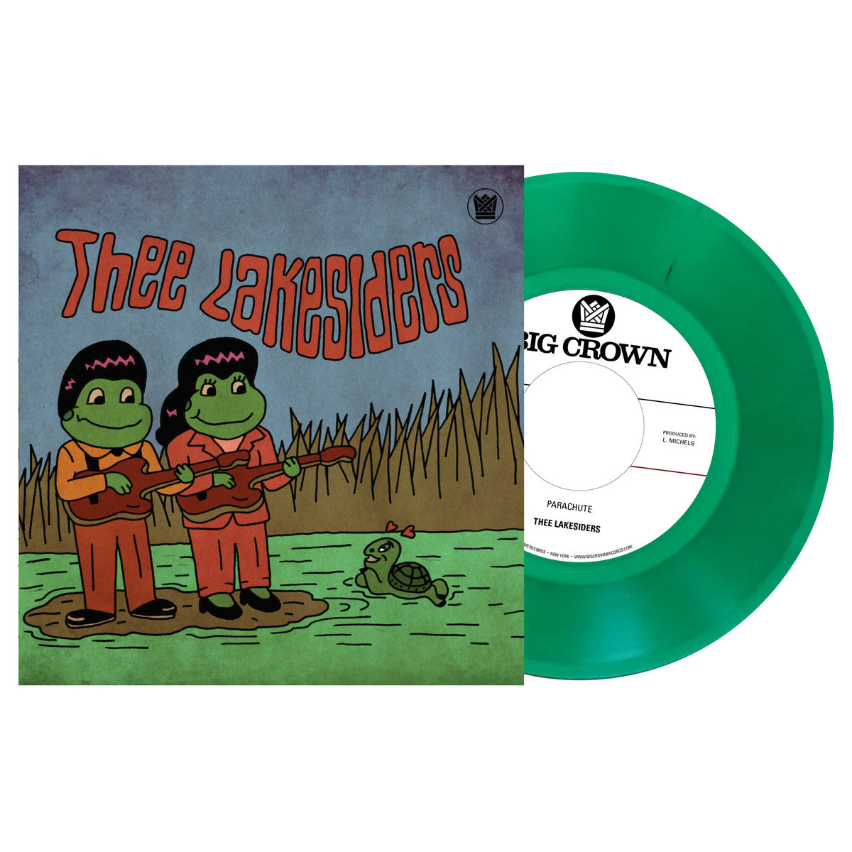 Thee Lakesiders - Parachute green vinyl 7 inch