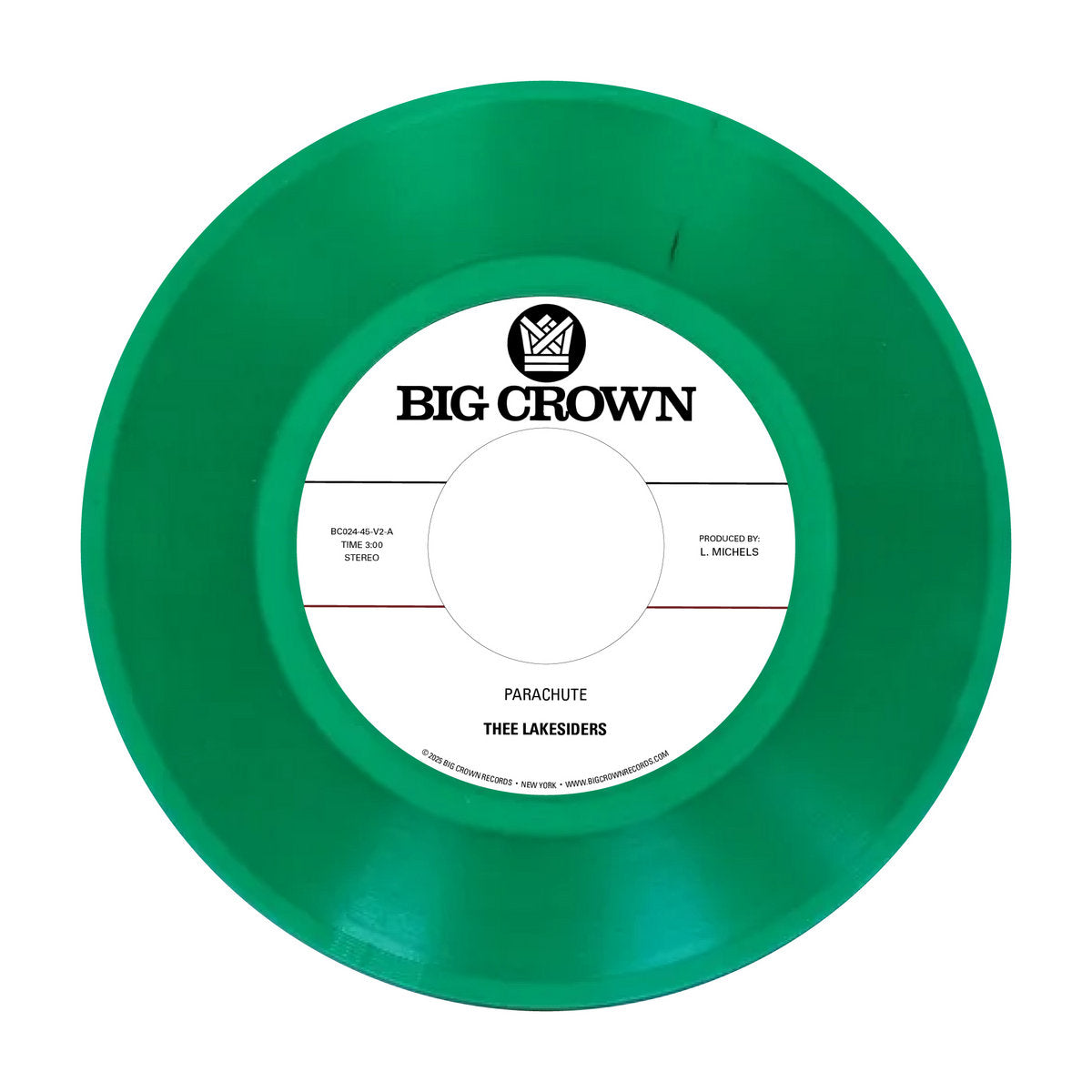 Thee Lakesiders - Parachute green vinyl reissue