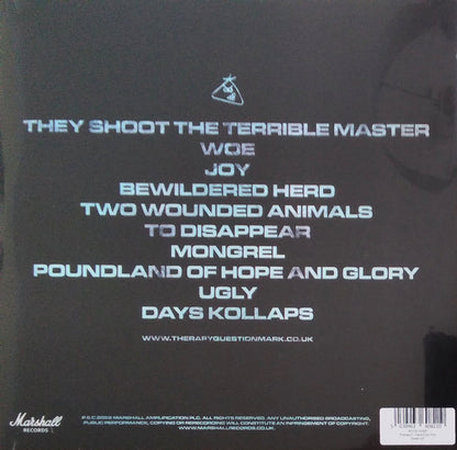 Therapy? - Hard Cold Fire vinyl LP tracklist