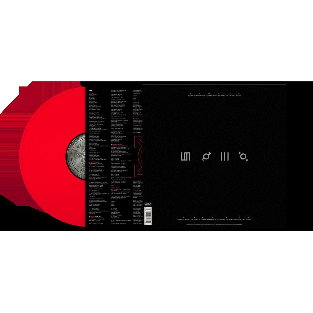 Thirty Seconds to Mars - A Beautiful Lie (20th Anniversary) red vinyl LP