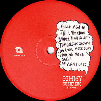 Tommy Guerrero - From The Soil To The Soul vinyl LP label