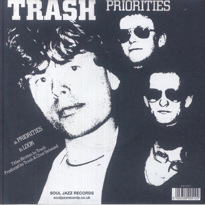 Trash - Priorities / Look limited edition 7 inch vinyl