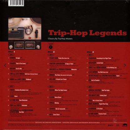 Trip Hop Legends box set back cover tracklist