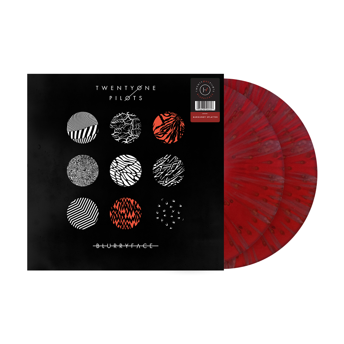 Twenty One Pilots - Blurryface Limited Burgundy double vinyl LP