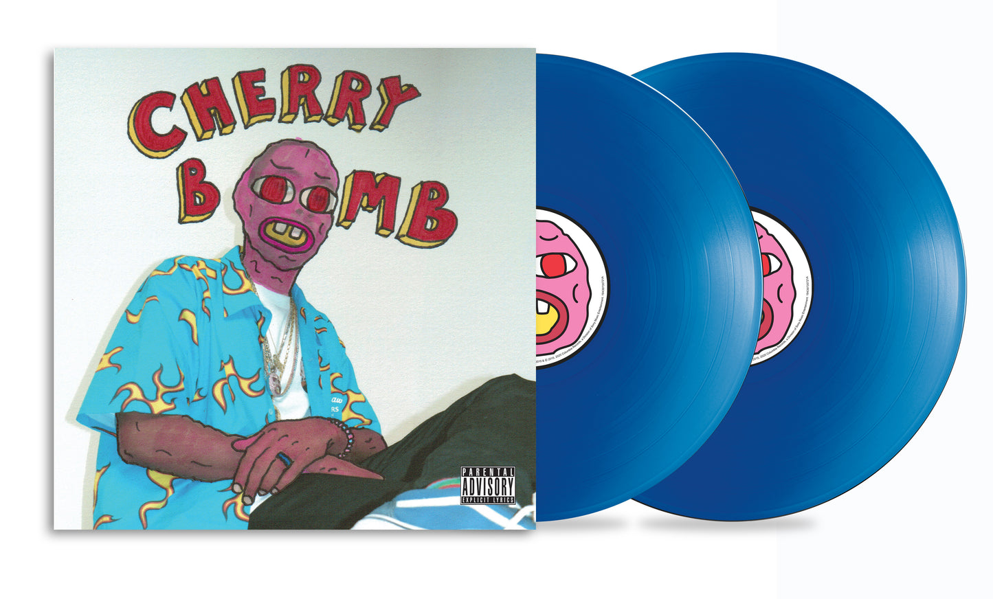 Tyler the Creator - Cherry Bomb (10th Anniversary) mask cover blue vinyl