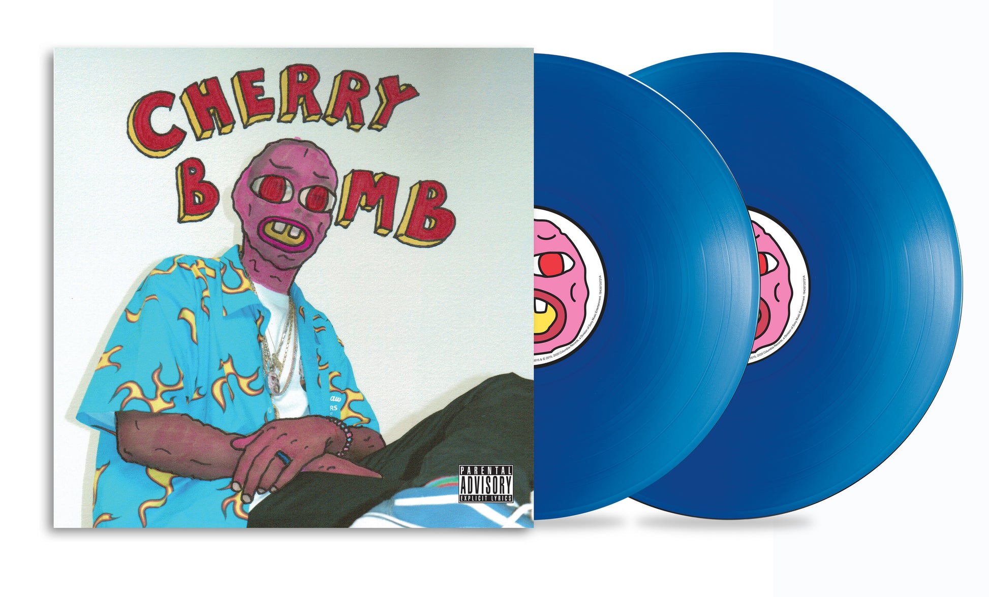 Tyler the Creator - Cherry Bomb (10th Anniversary) mask cover blue vinyl