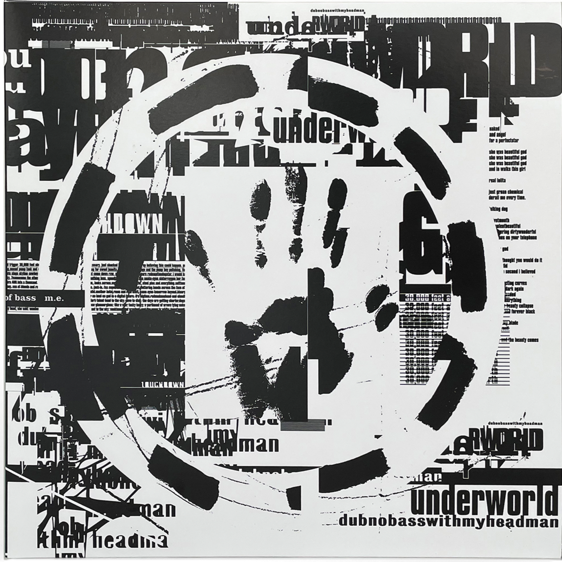 Underworld - dubnobasswithmyheadman double vinyl LP reissue