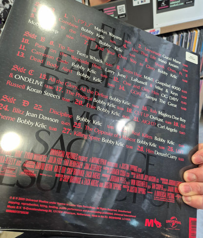 Various Artists HIM Original Motion Picture Soundtrack blood red double vinyl LP tracklist