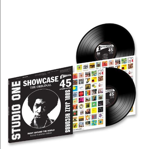 Various Artists Studio One Showcase 45 black vinyl