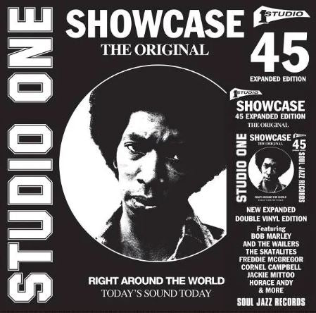 Various Artists Studio One Showcase 45 vinyl album front cover