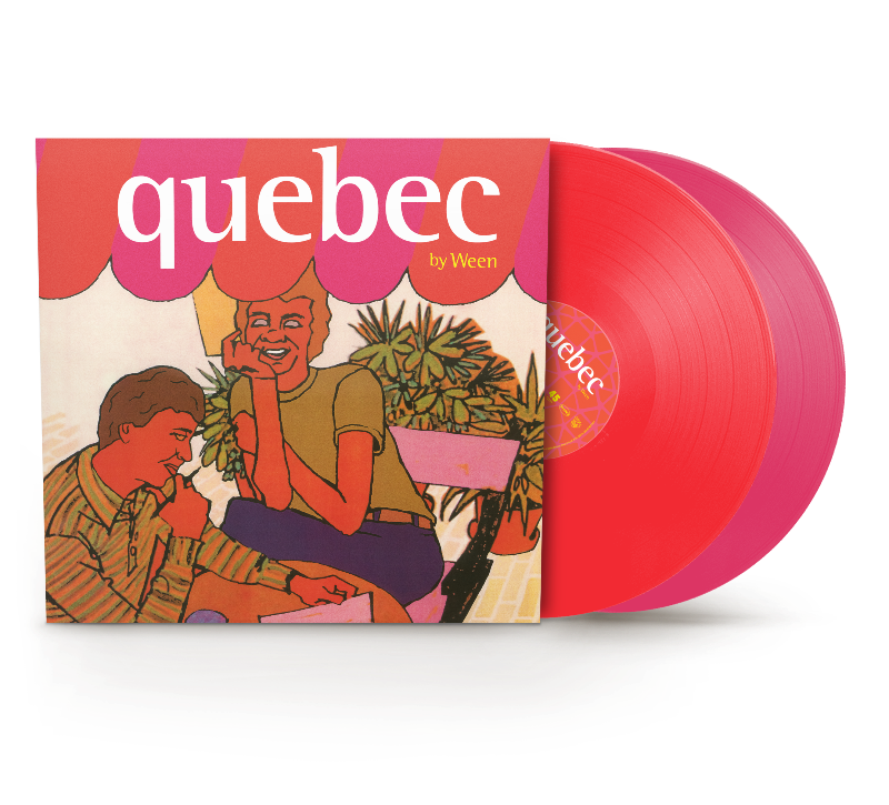 Ween - Quebec orange and magenta double vinyl LP