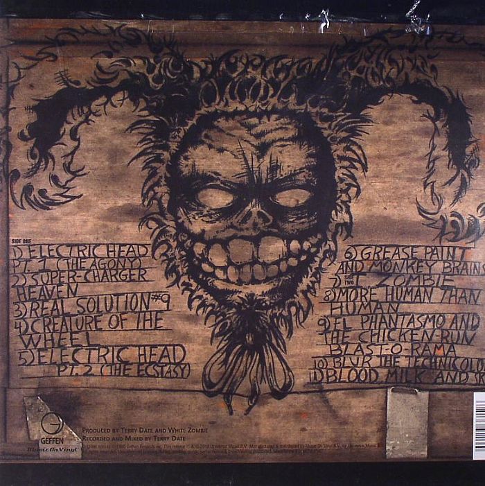 White Zombie - Astro-Creep 2000 vinyl LP tracklist