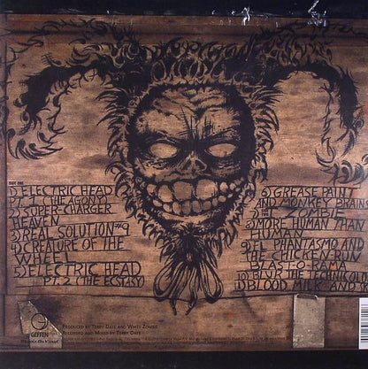 White Zombie - Astro-Creep 2000 vinyl LP tracklist