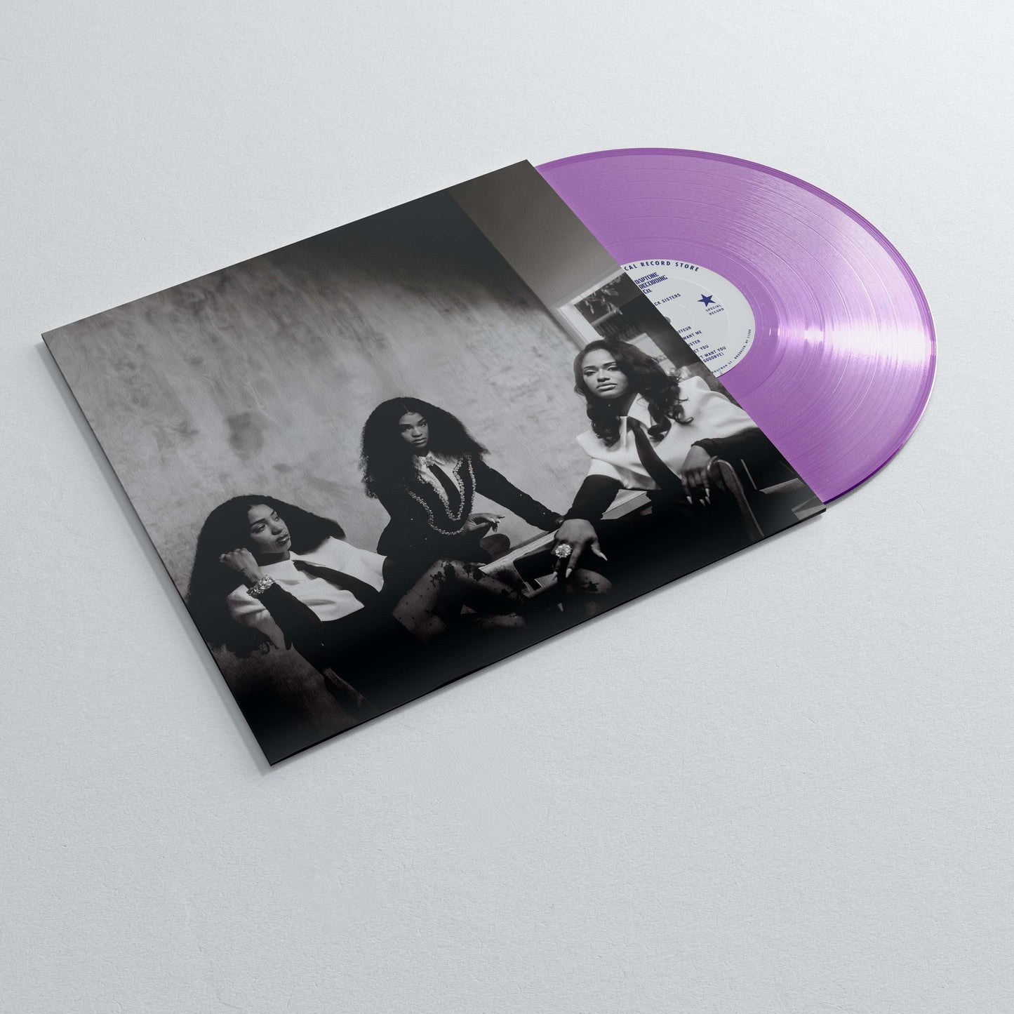 Womack Sisters debut album on indies purple vinyl LP