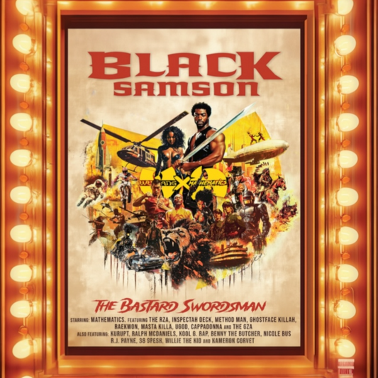 Wu-Tang and Mathematics - Black Samson, The Bastard Swordsman vinyl LP