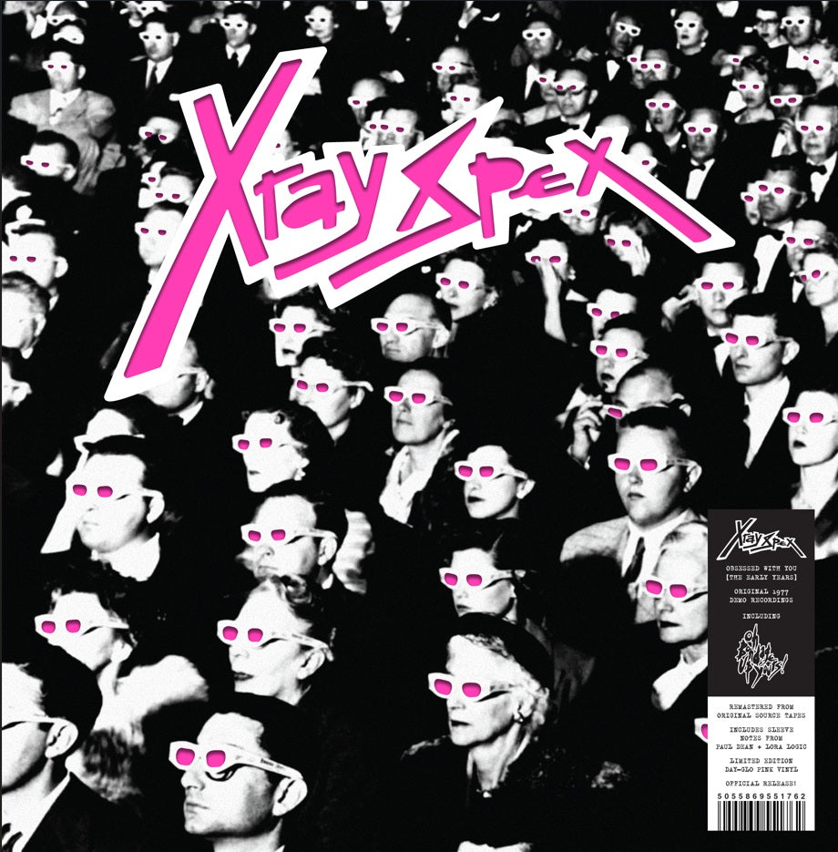 X-Ray Spex - Obsessed With You (The Early Years) - dayglo pink vinyl LP
