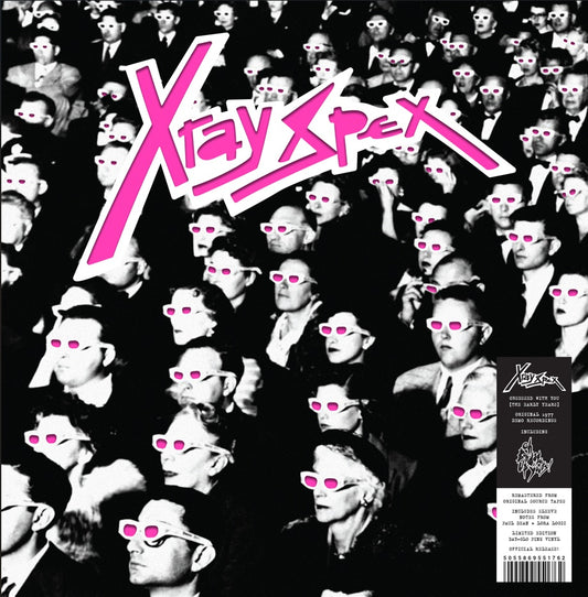 X-Ray Spex - Obsessed With You (The Early Years) - dayglo pink vinyl LP