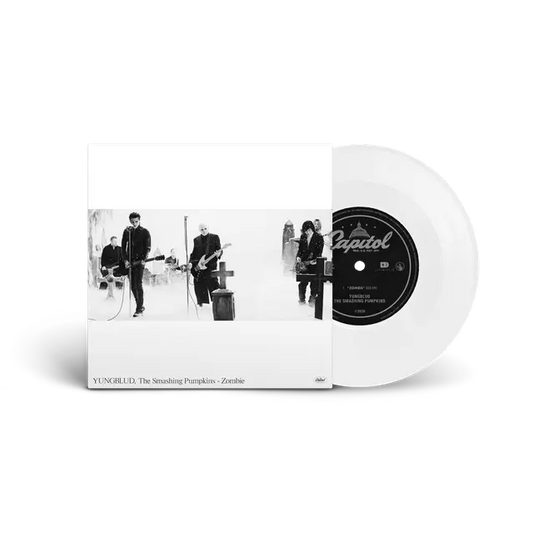 Yungblud and The Smashing Pumpkins - Zombie - White 7 inch vinyl
