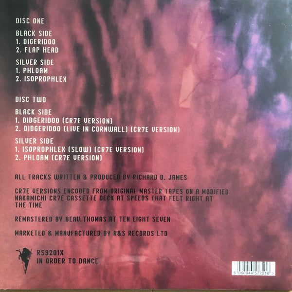 Aphex Twin - Didgeridoo (Expanded Edition) vinyl tracklist
