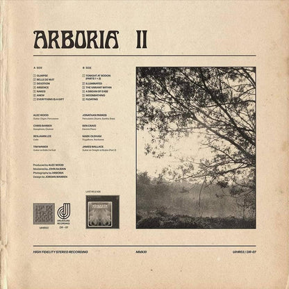 Arboria - II vinyl album tracklist