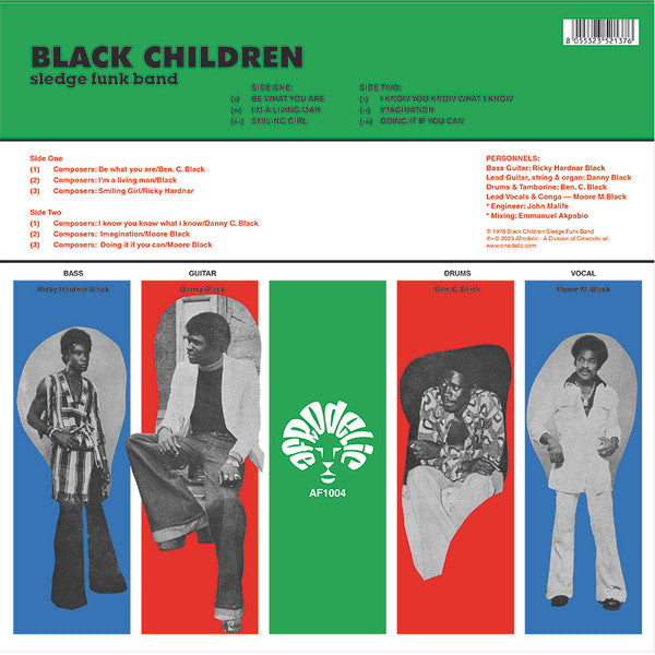Black Children Sledge Funk Band - Black Children album