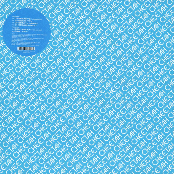 Aphex Twin - Cheetah vinyl EP tracklist