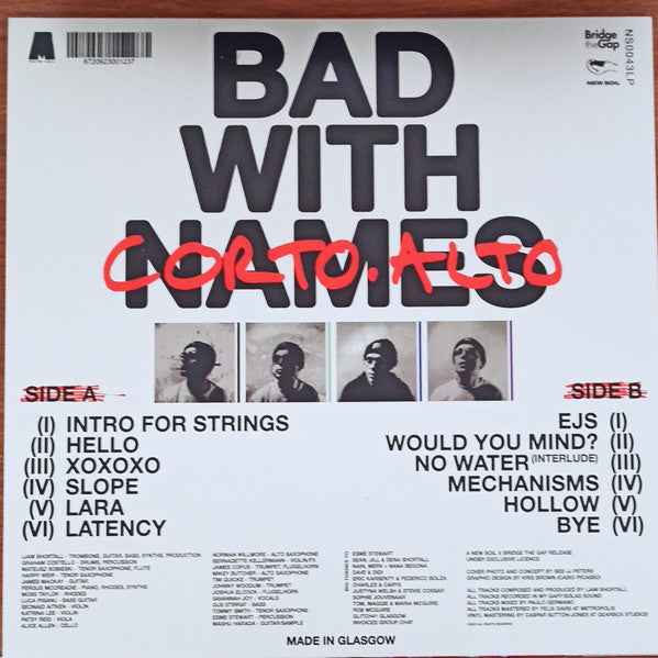 Corto.alto - Bad With Names