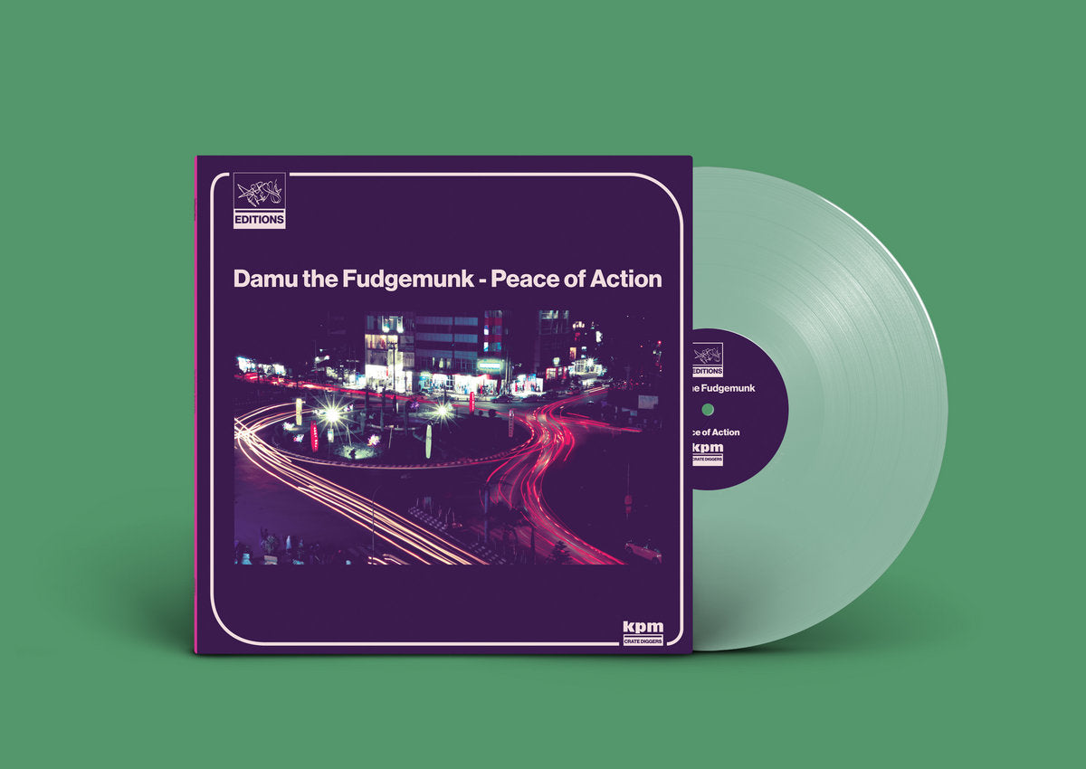 Damu the Fudgemunk - Peace of Action duck egg blue vinyl