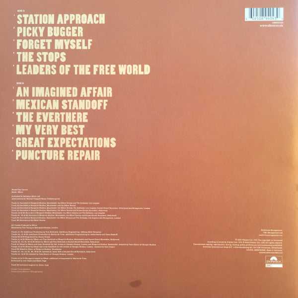 Elbow - Leaders of the Free World vinyl album