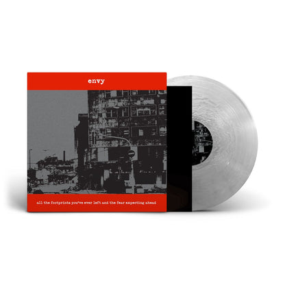 envy All The Footprints You've Ever Left And The Fear Expecting Ahead metallic silver vinyl album