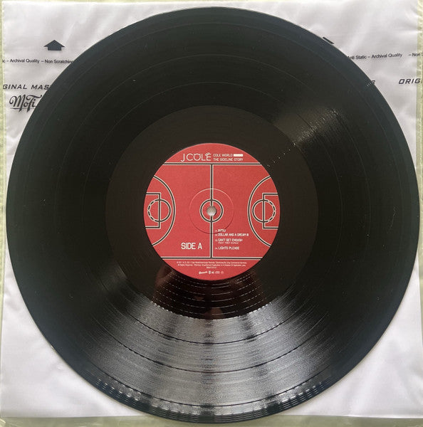 J Cole - Cole World: The Sideline Story black vinyl album