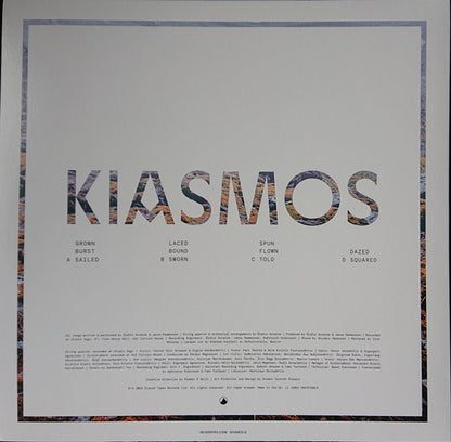 Kiasmos - II vinyl tracklist