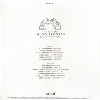 Leon Gardner's Igloo Records (Soul On The Fringes) album