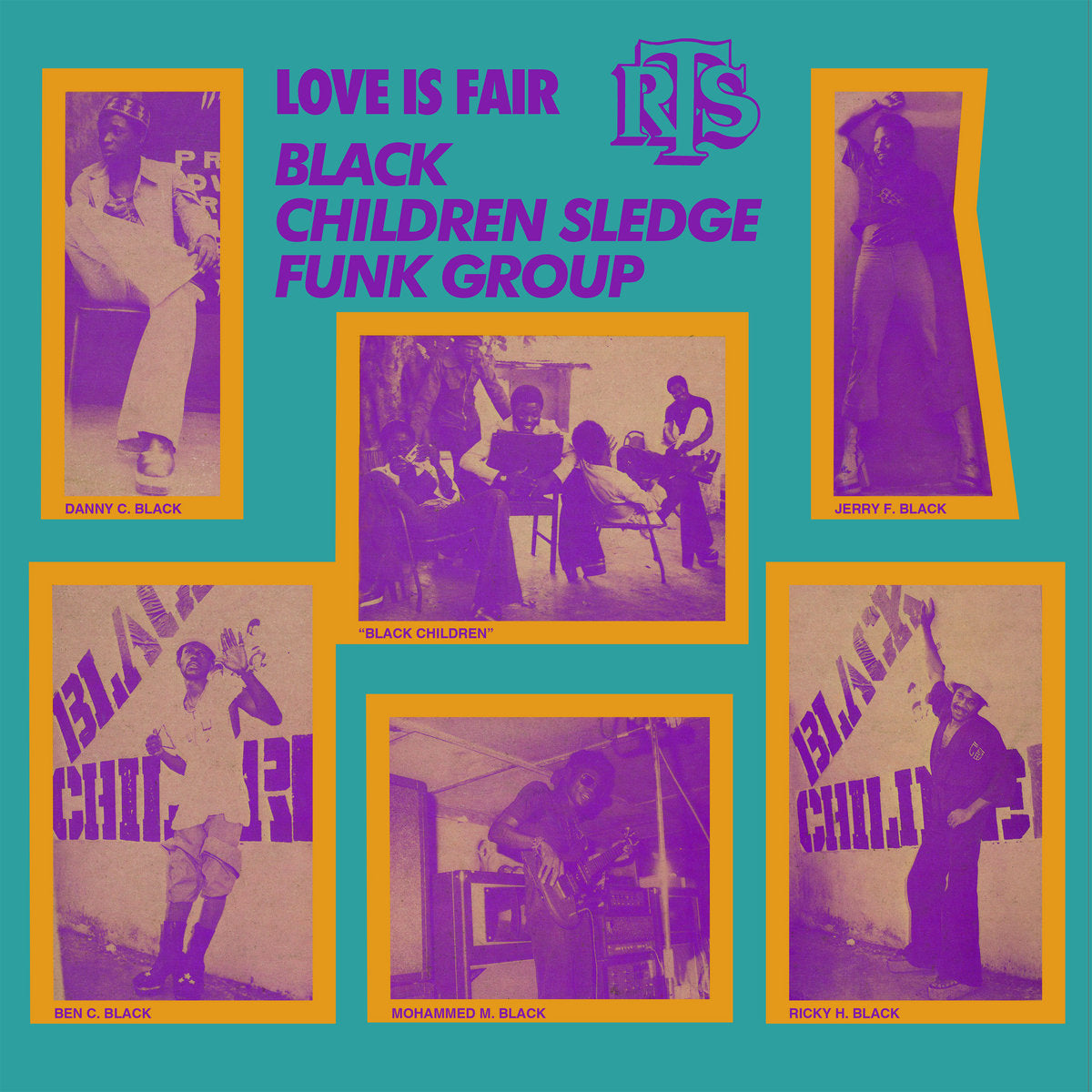 Black Children Sledge Funk Group - Love Is Fair vinyl album