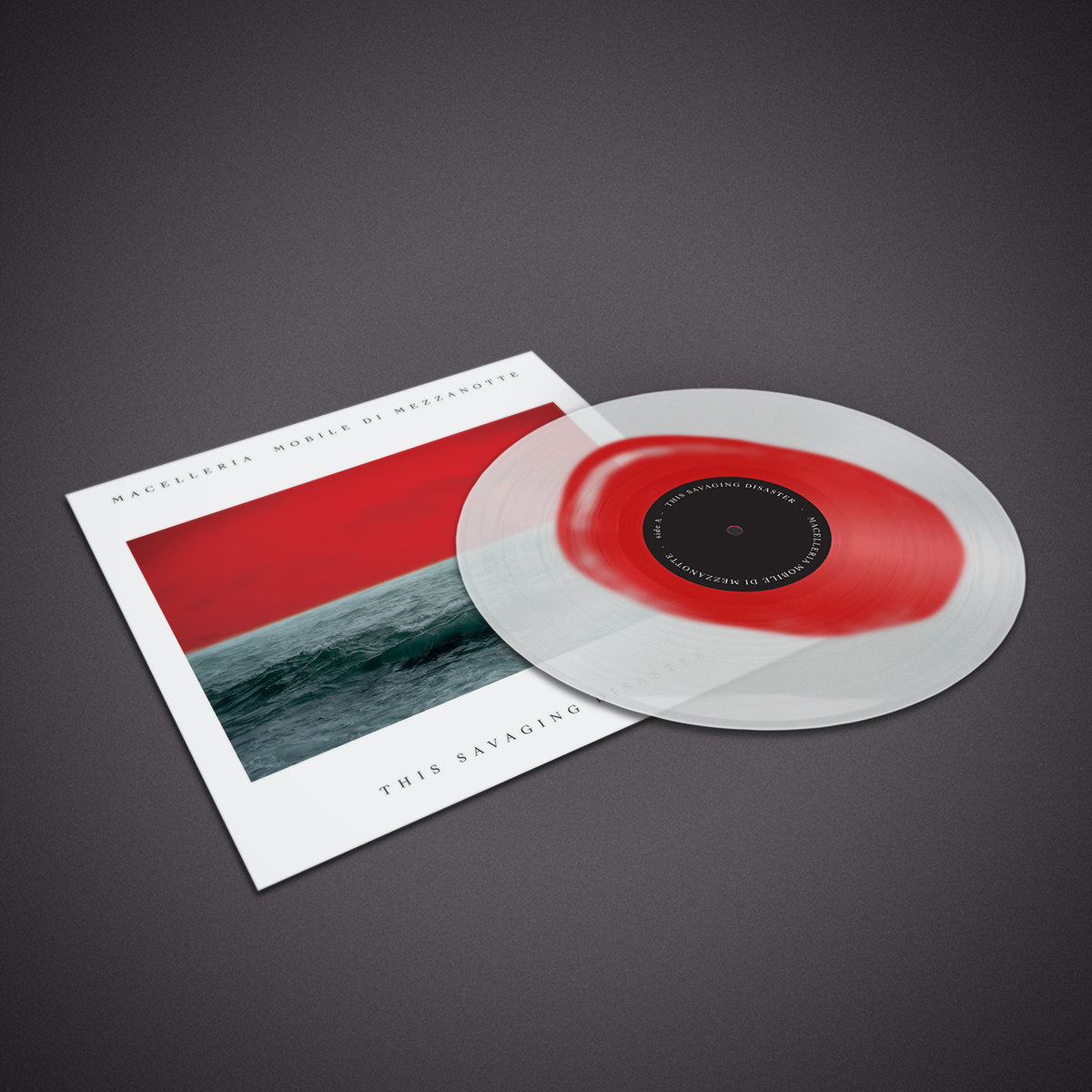 Macelleria Mobile Di Mezzanotte - This Savaging Disaster red on clear vinyl