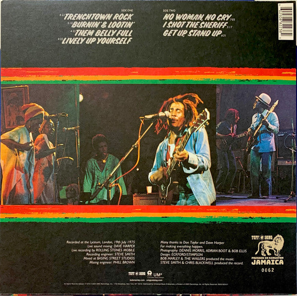 Bob Marley & The Wailers - Live!
