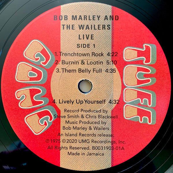 Bob Marley & The Wailers - Live!