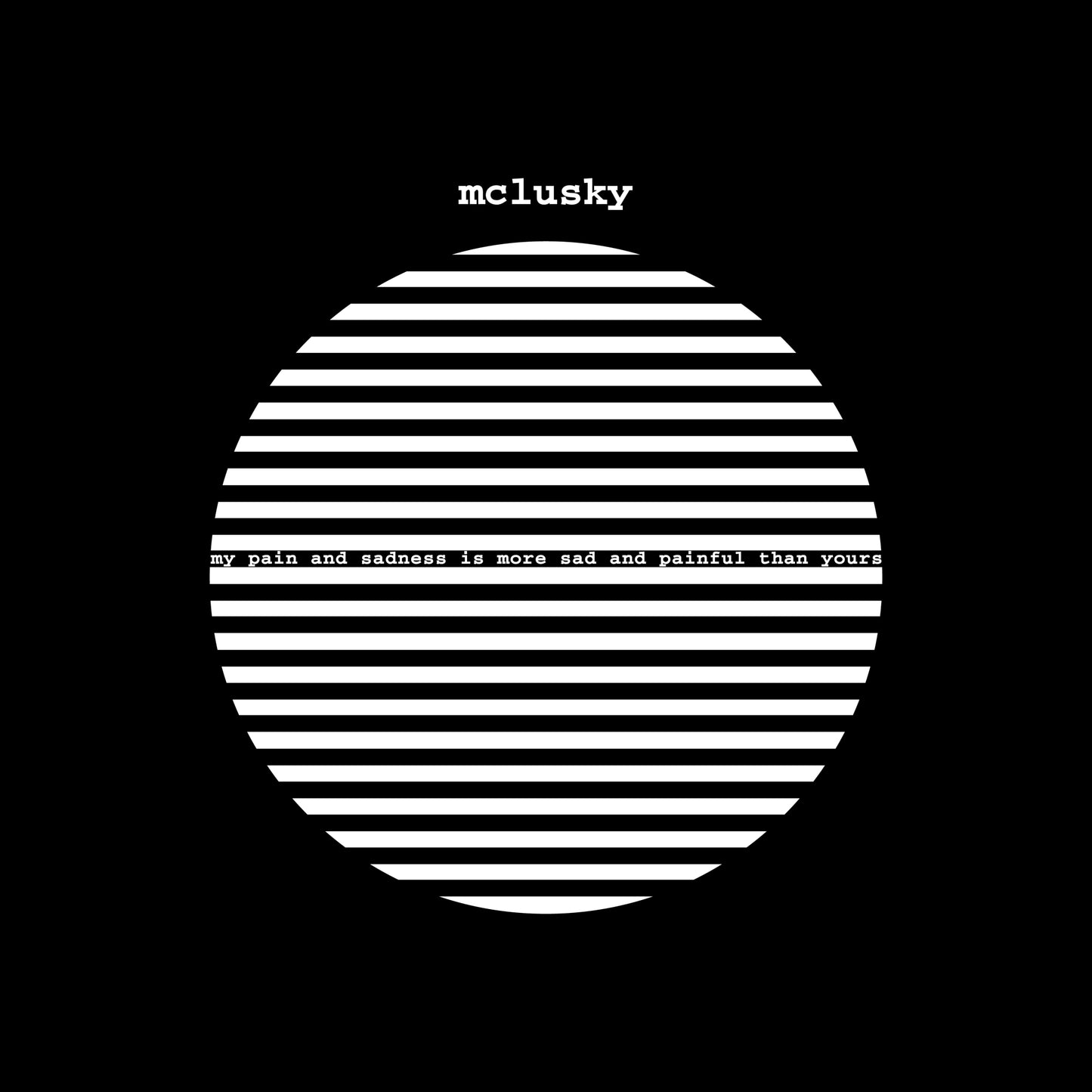 mclusky - My Pain and Sadness Is More Sad and Painful Than Yours - album reissue