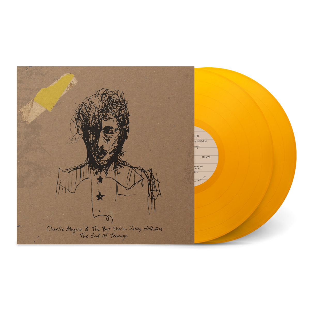 Charlie Megira - End of Teenage yellow vinyl