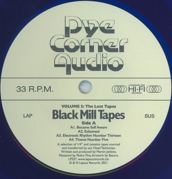 Pye Corner Audio - Black Mill Tapes Volume 5: The Lost Tapes blue vinyl