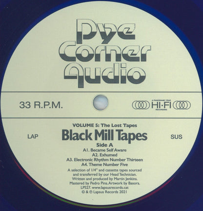 Pye Corner Audio - Black Mill Tapes Volume 5: The Lost Tapes blue vinyl