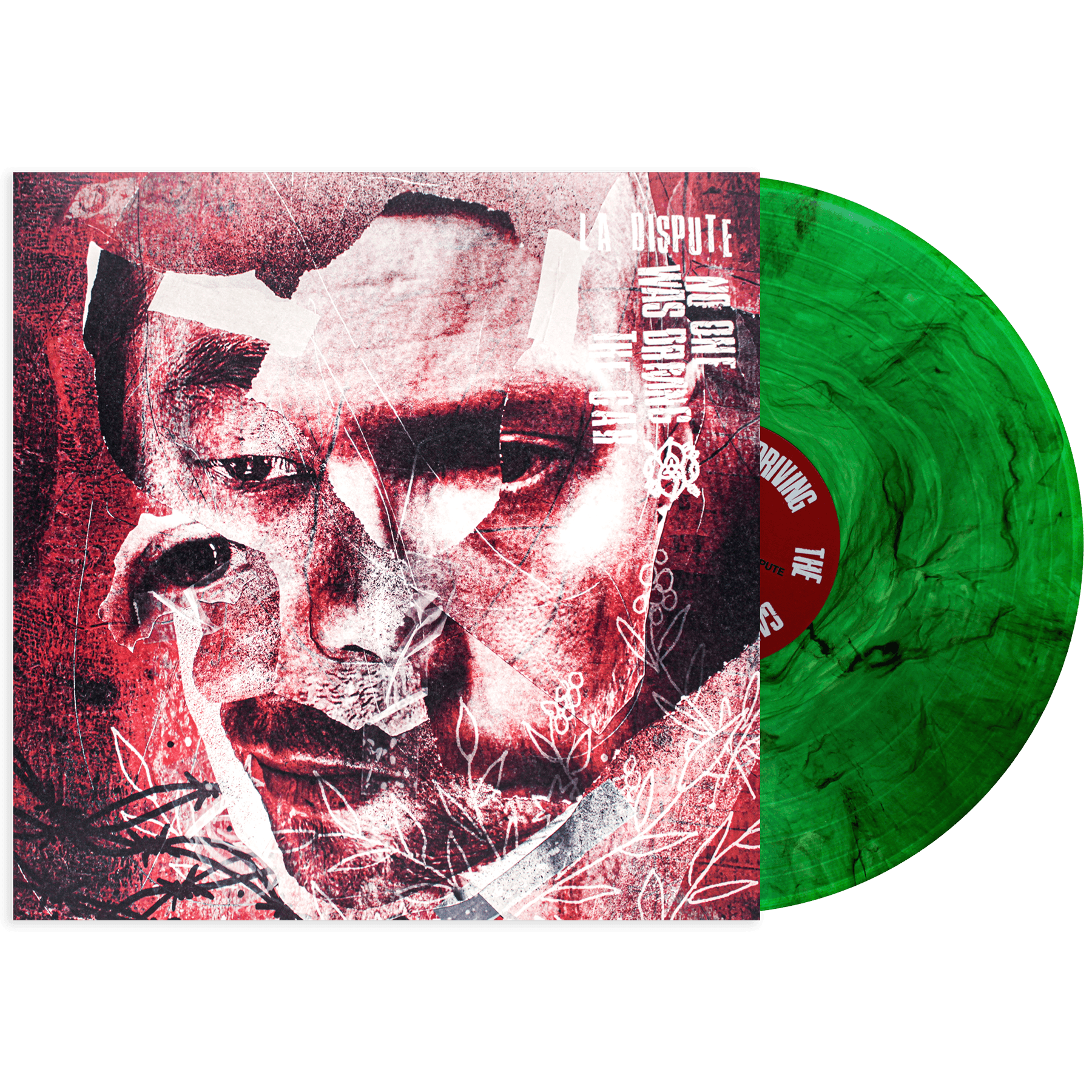 La Dispute - No One Was Driving the Car green smoke vinyl LP