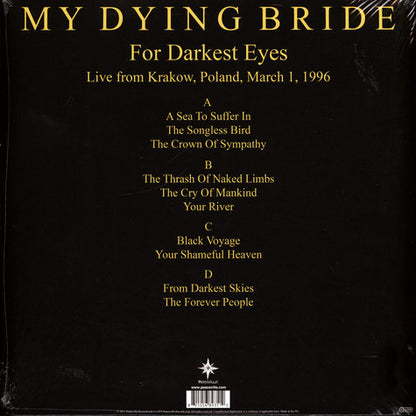 My Dying Bride - For Darkest Eyes