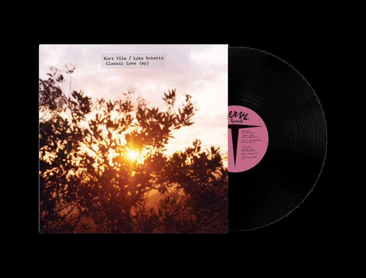 Kurt Vile and Luke Roberts - Classic Love black vinyl ep
