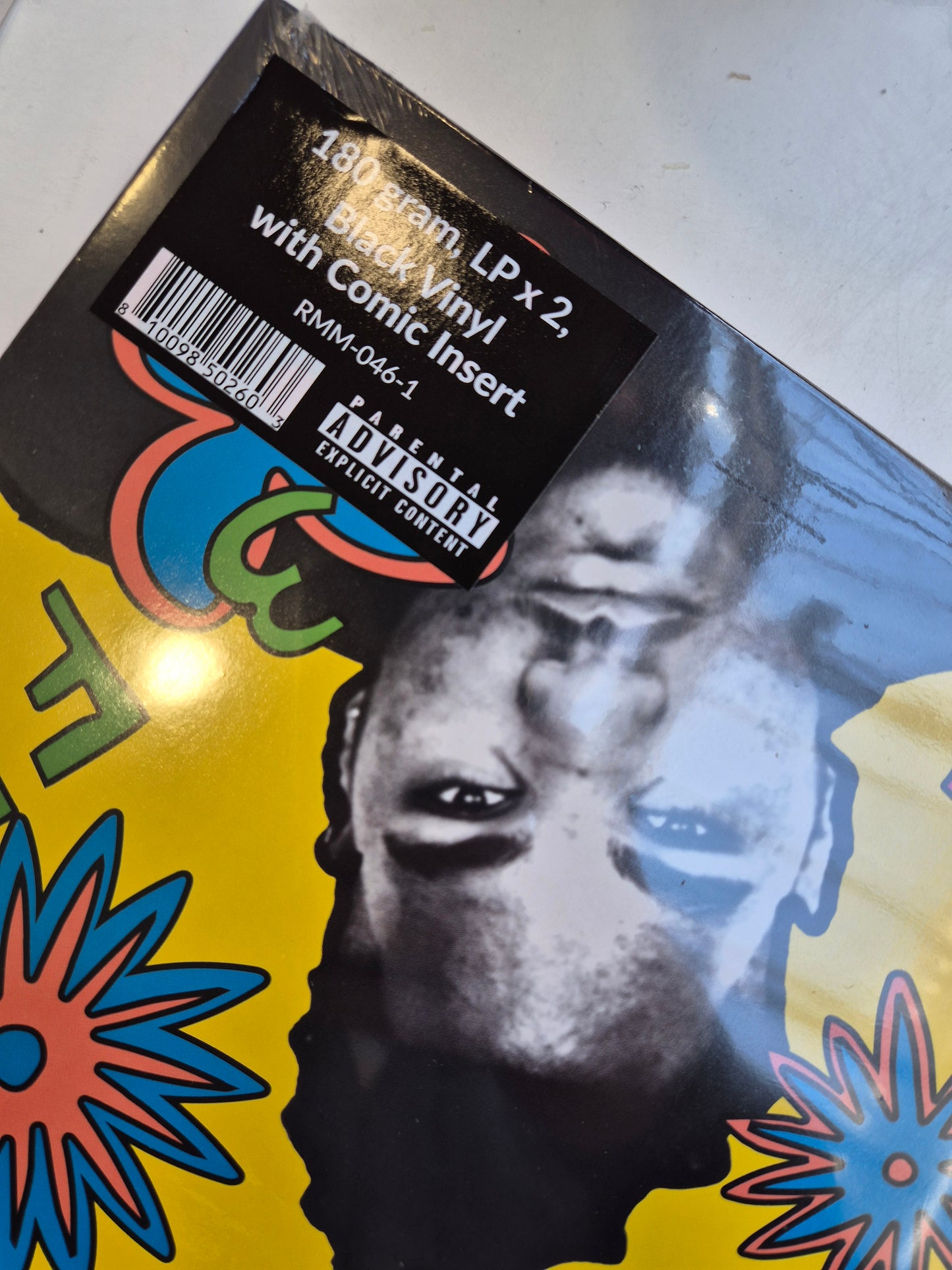 De la soul 3 feet high and rising black double vinyl LP