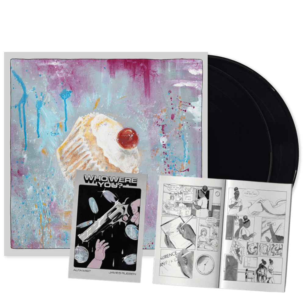 Alfa Mist Roulette double vinyl LP with comic book