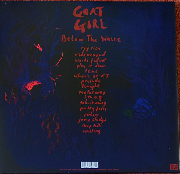 Goat girl below the Waste vinyl LP tracklist