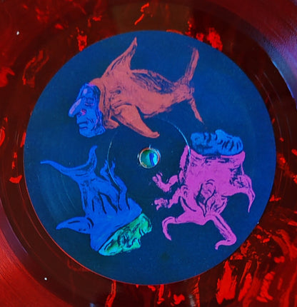 Goat girl below the Waste red vinyl LP
