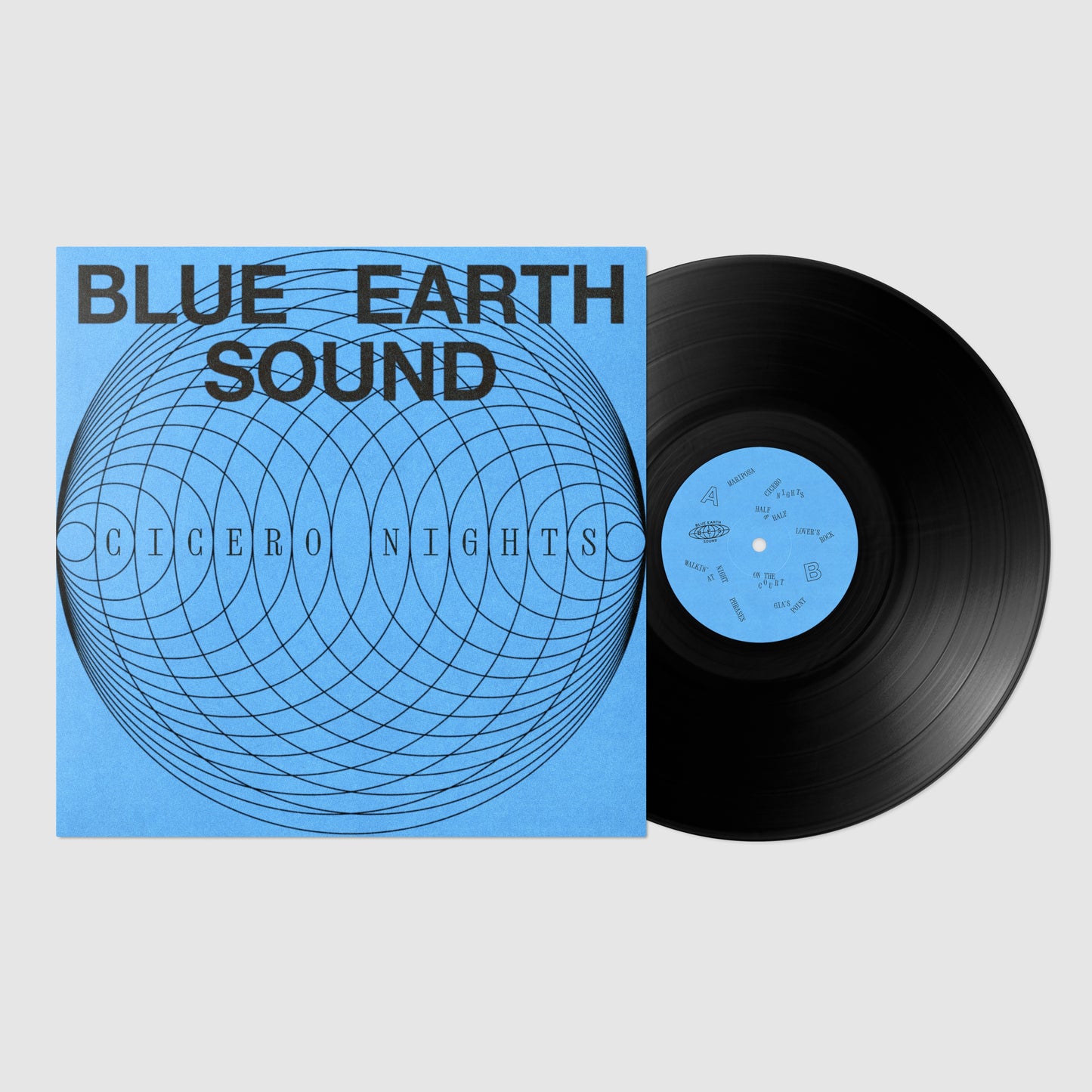 Blue Earth Sound Cicero Nights black vinyl LP